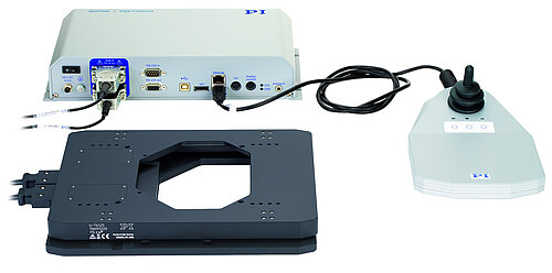 U-760 PILine® XY Stage System with Controller and Joystick