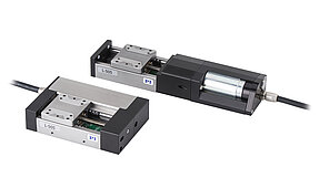 L-505 compact linear stage with folded drivetrain