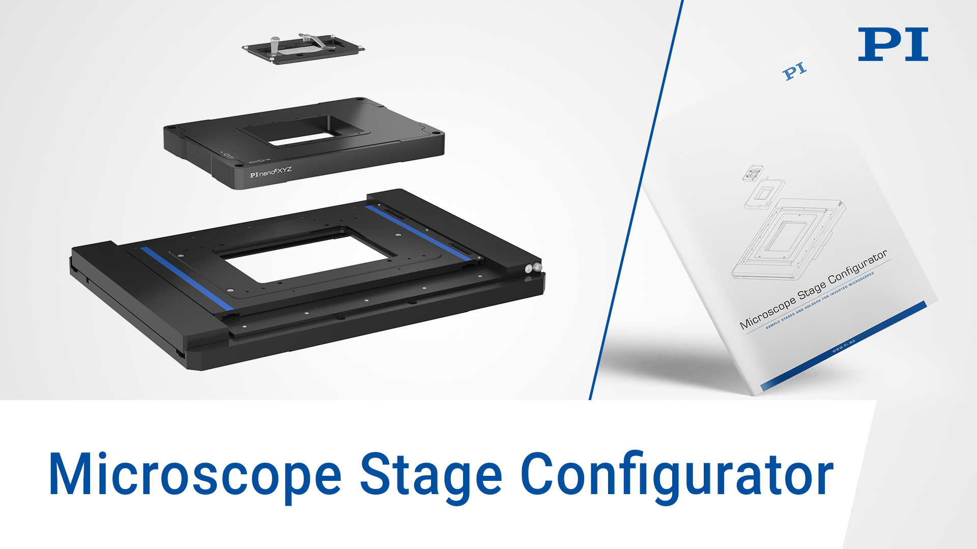 System Overview Positioning Stages for Inverse Microscopy